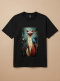 Camisa Cubismo - Gato Siamês