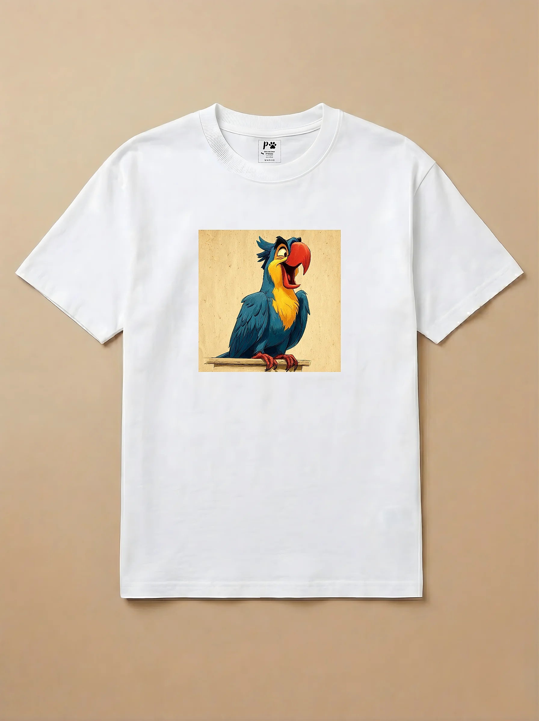 Camisa Desenho Clássico - Arara Azul