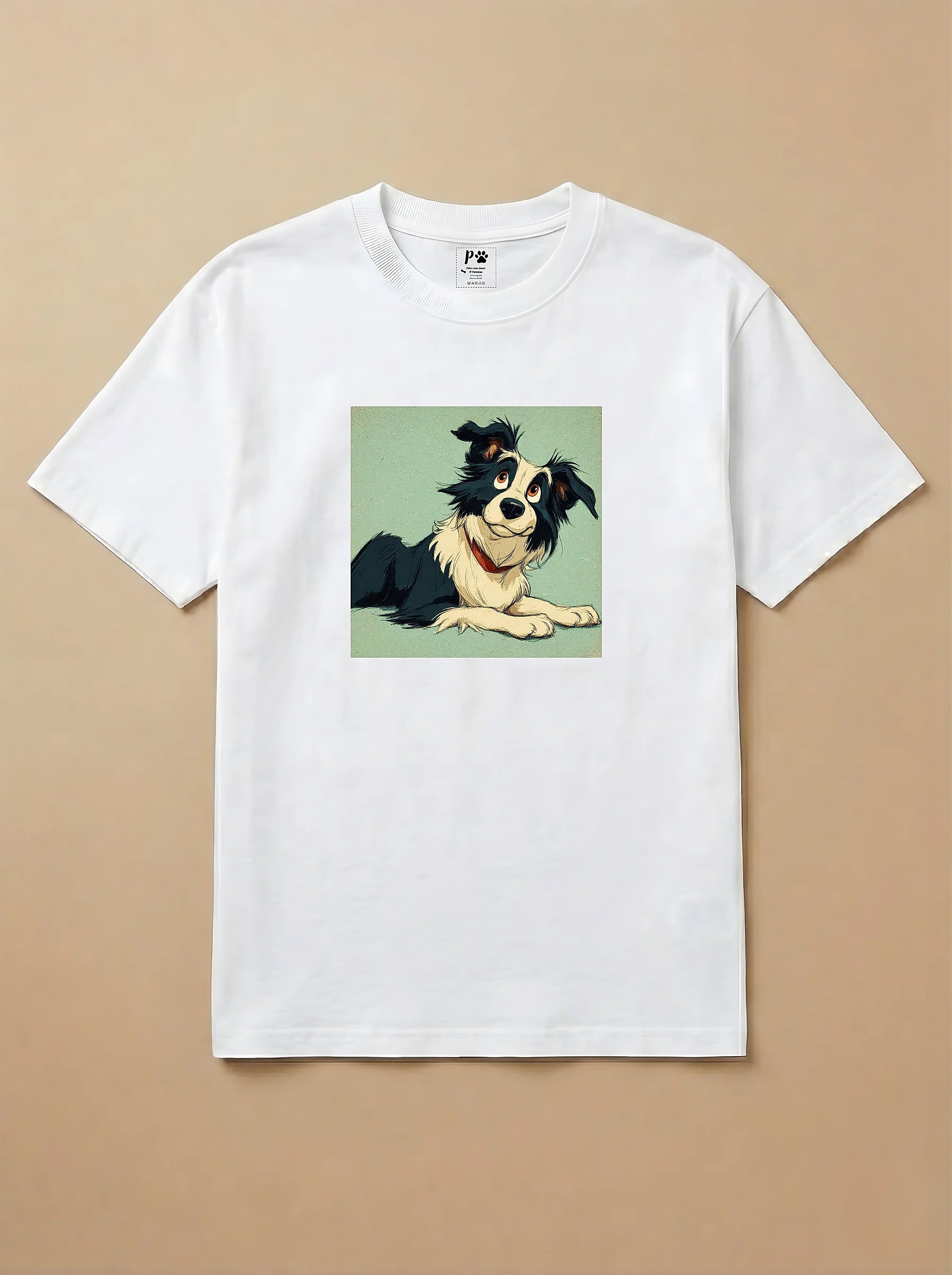 Camisa Desenho Clássico - Border Collie