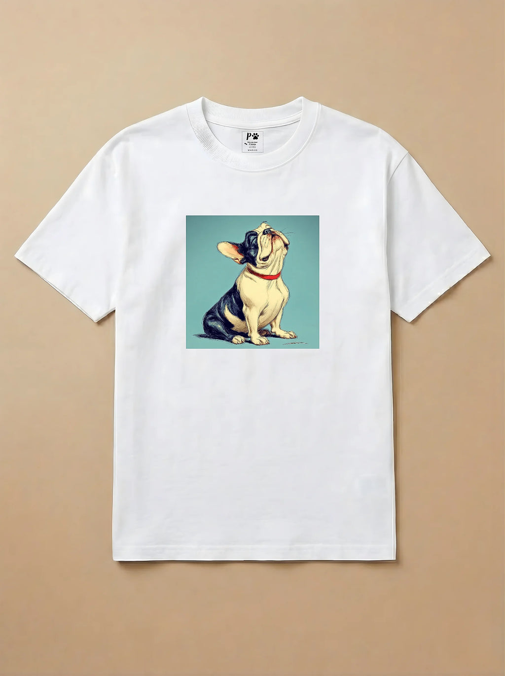 Camisa Desenho Clássico - Bulldog Francês