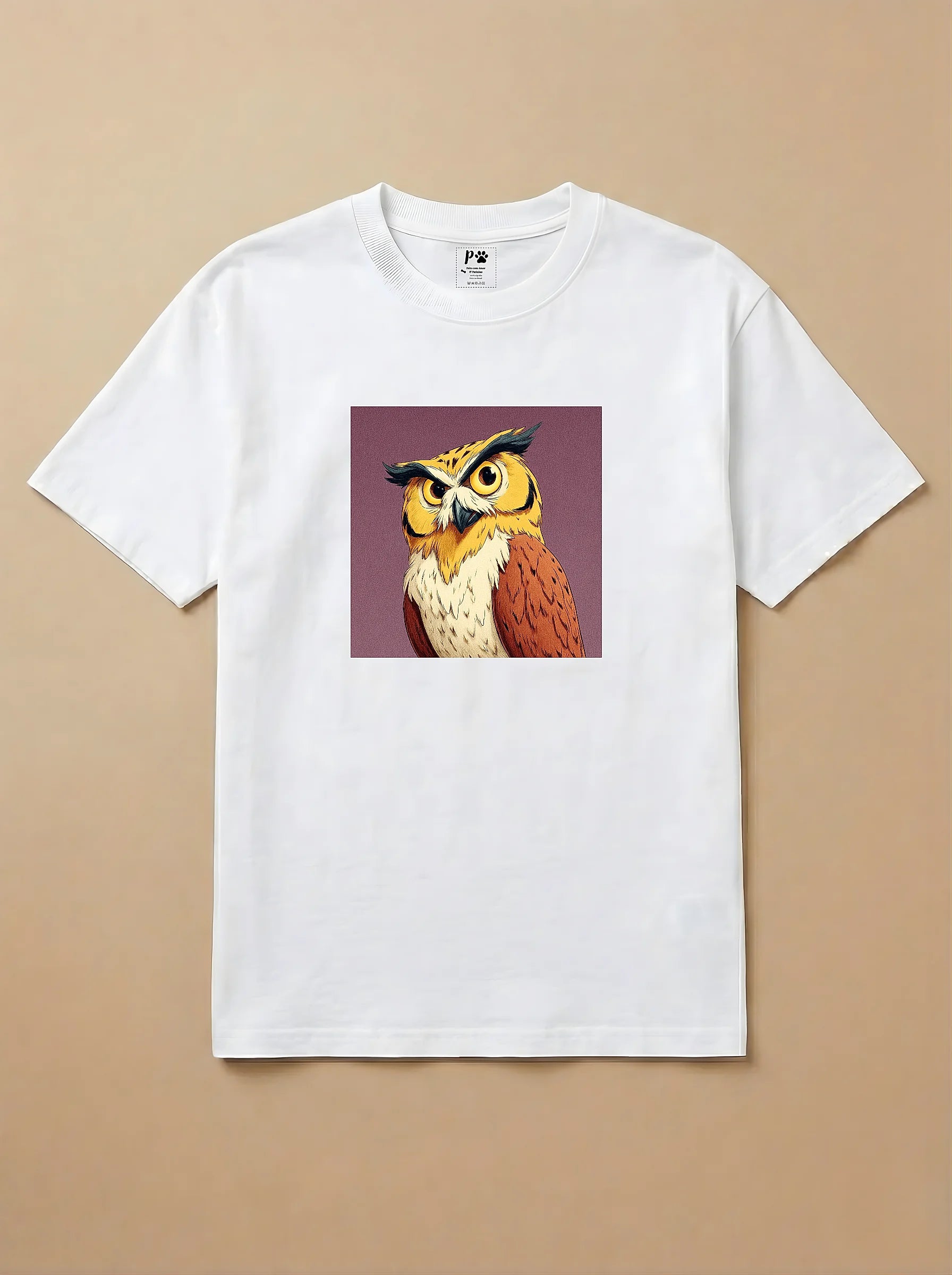 Camisa Desenho Clássico - Coruja