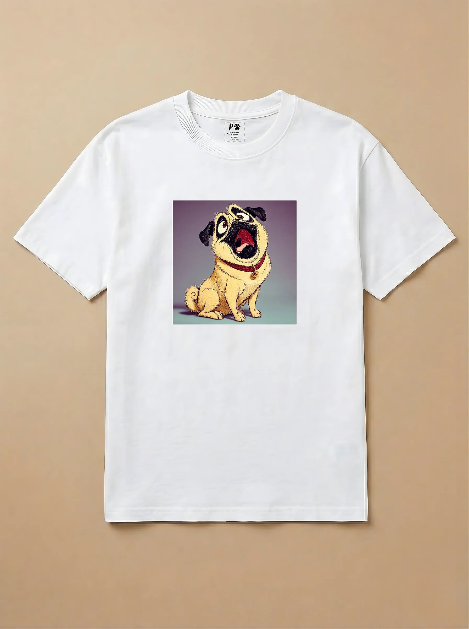 Camisa Desenho Clássico - Pug