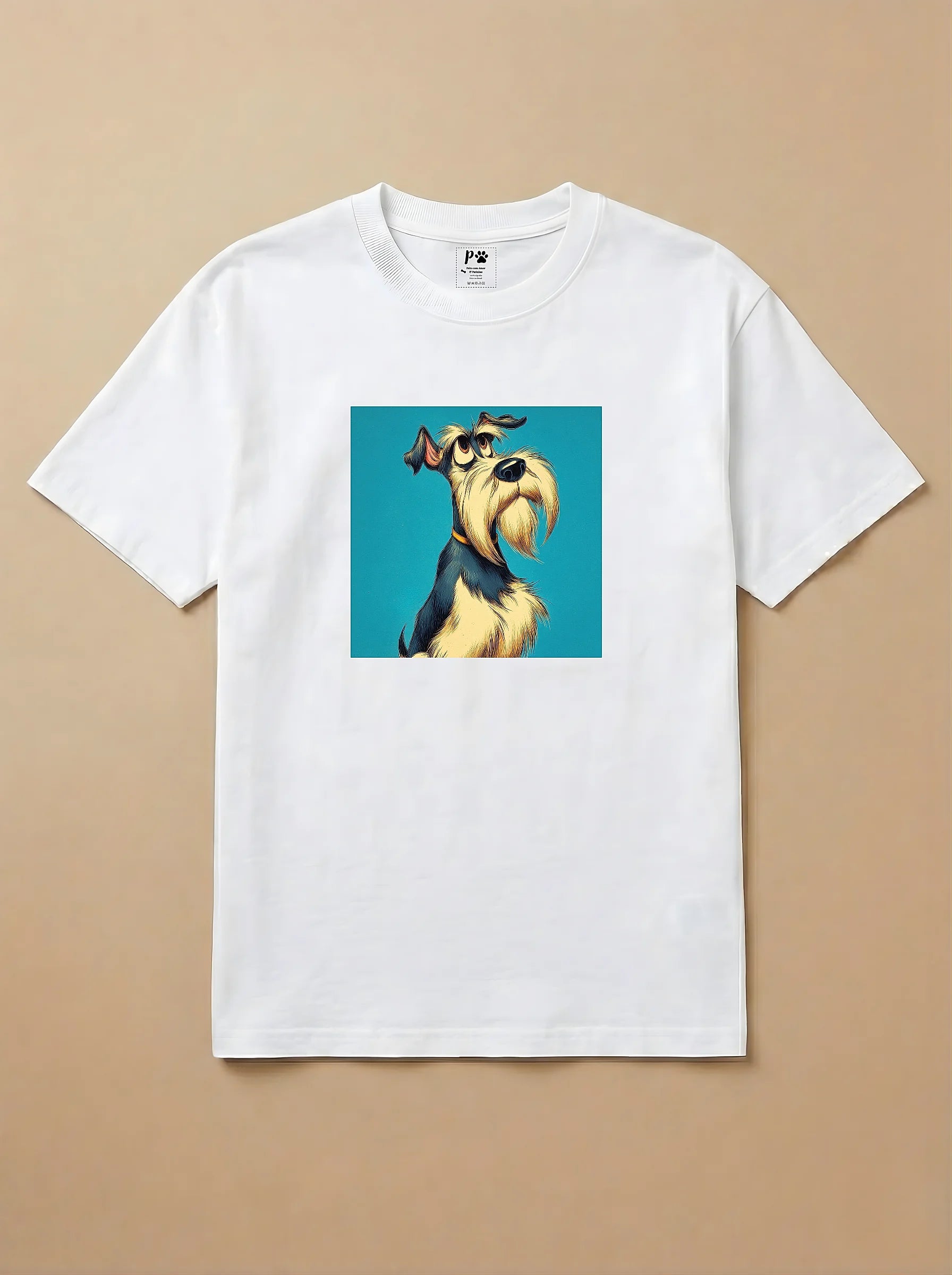 Camisa Desenho Clássico - Schnauzer