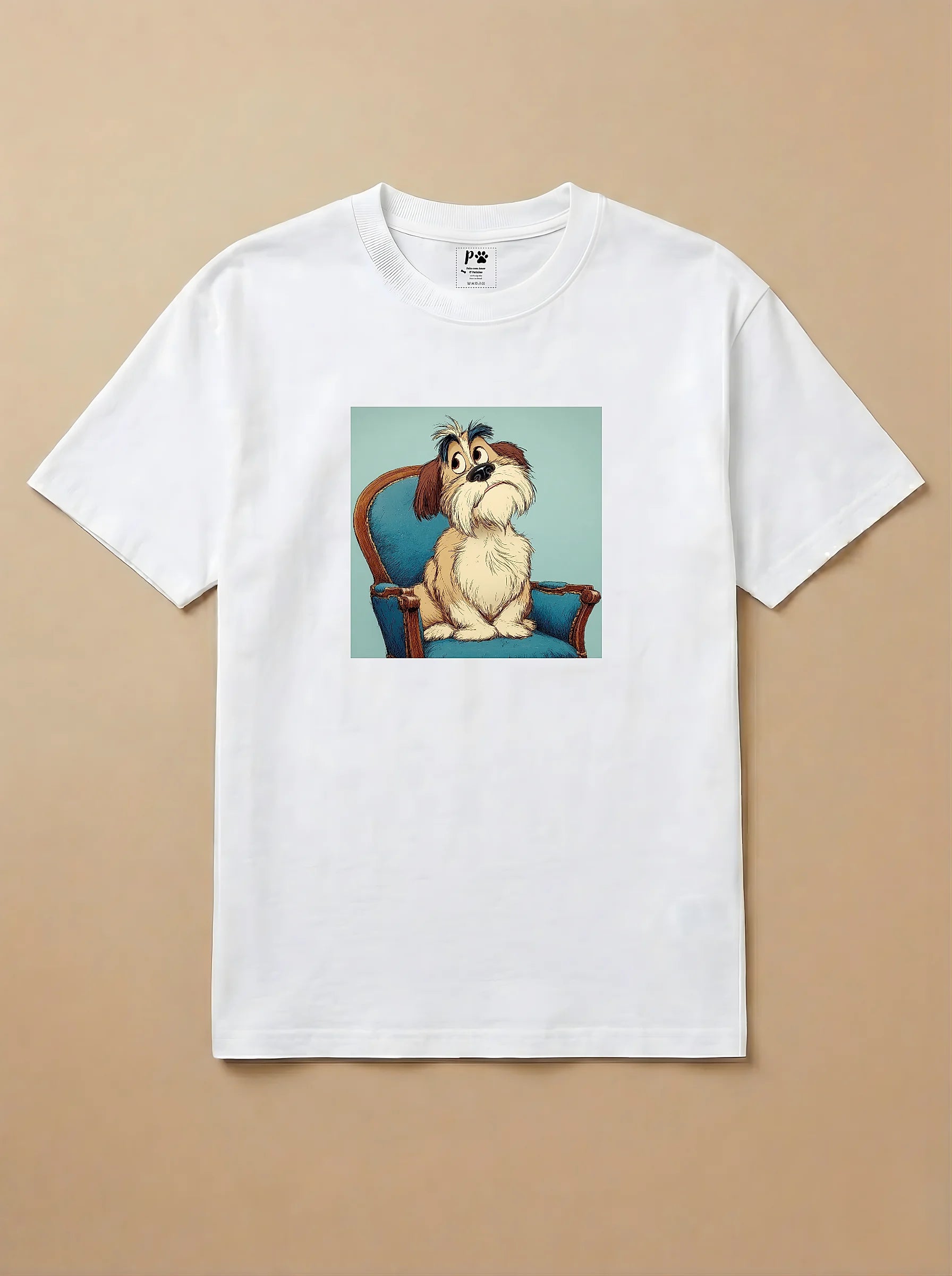 Camisa Desenho Clássico - Shih Tzu