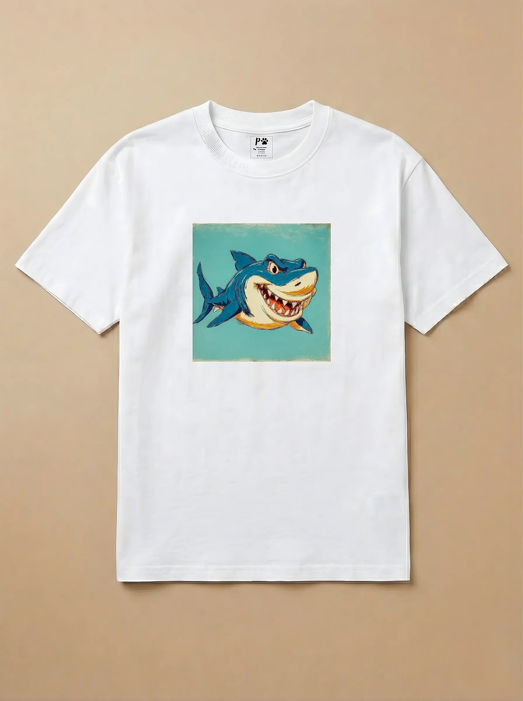 Camisa Desenho Clássico - Tubarão