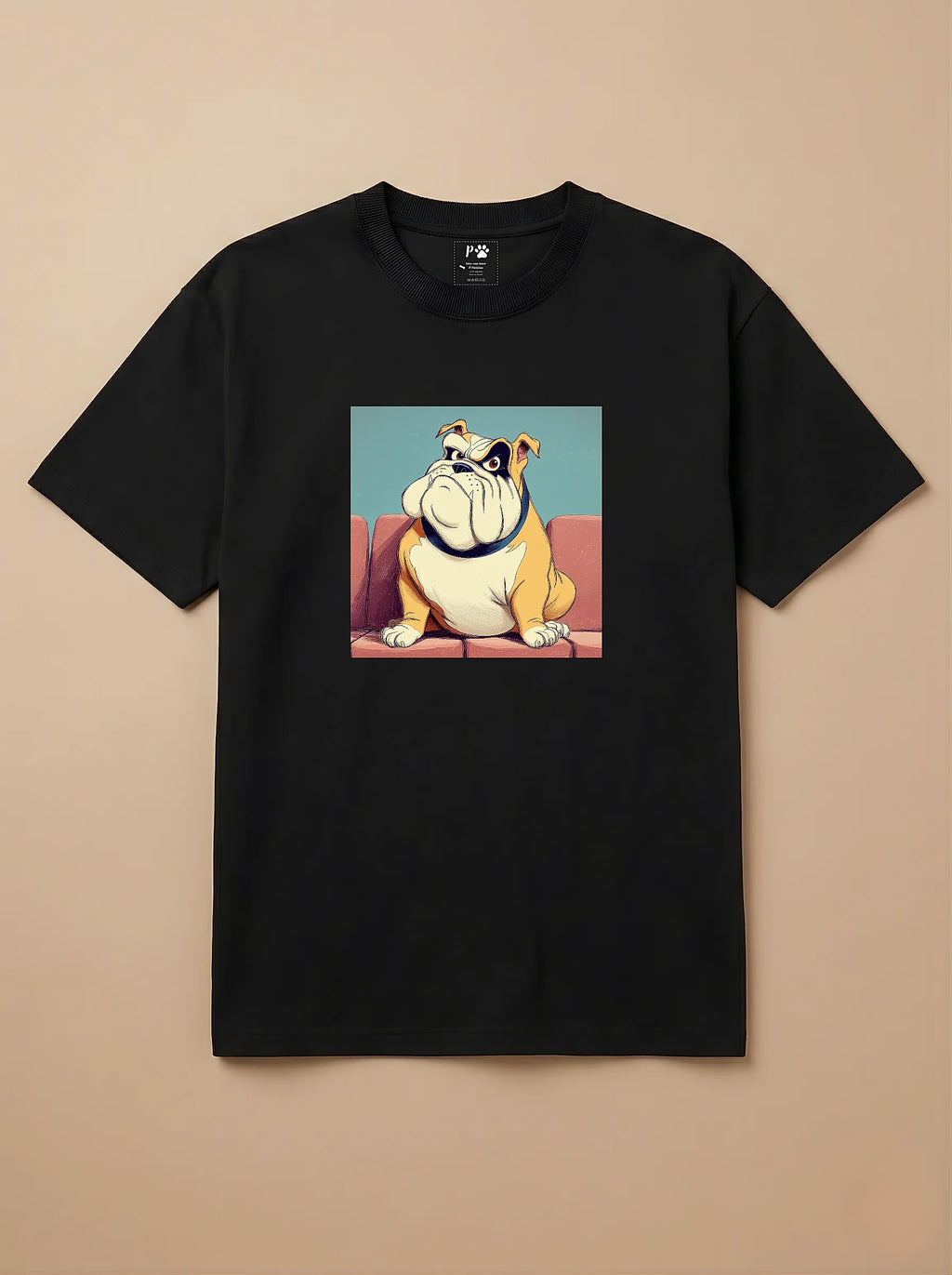 Camisa Desenho Clássico - Bulldog Inglês