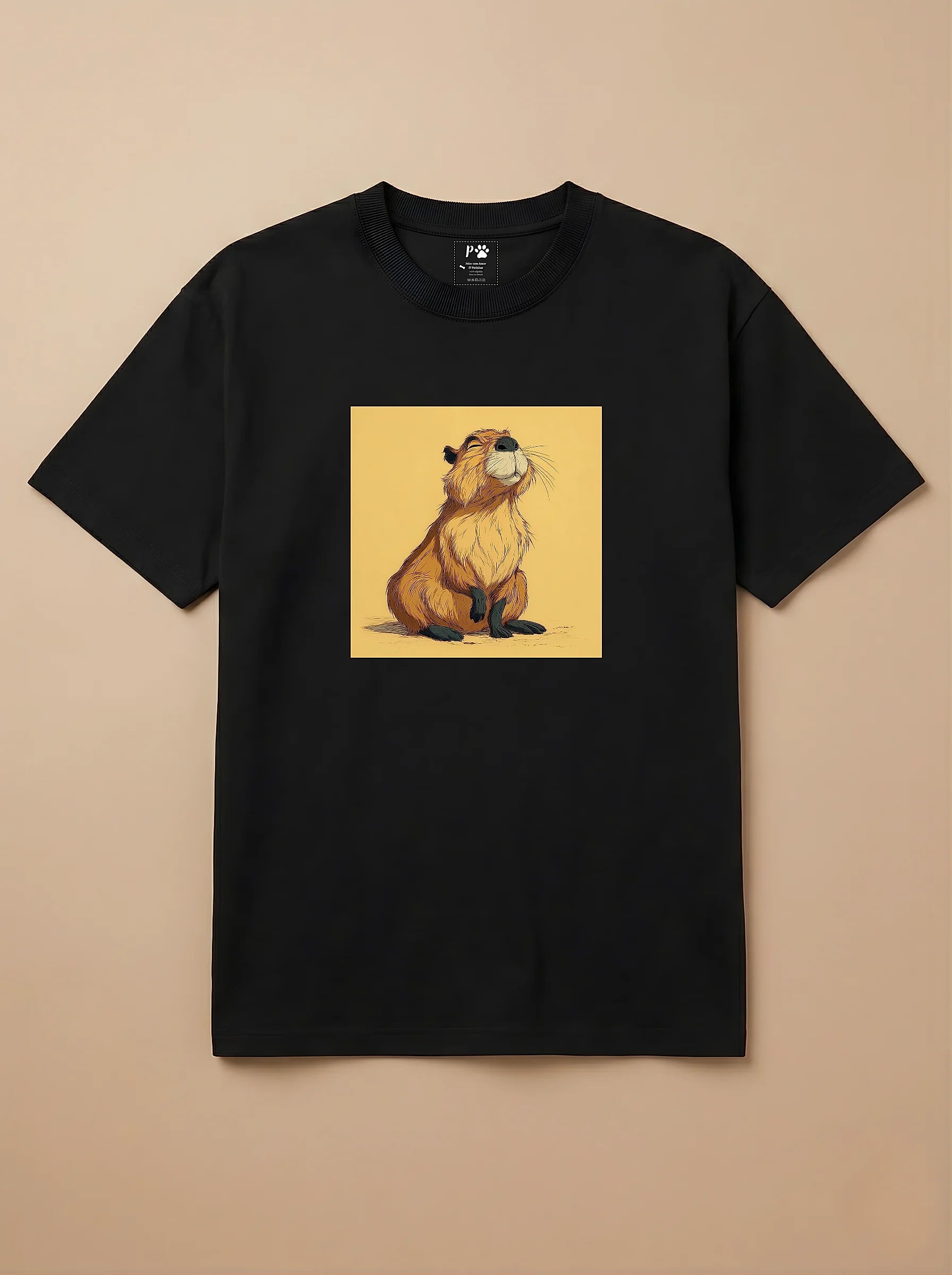 Camisa Desenho Clássico - Capivara