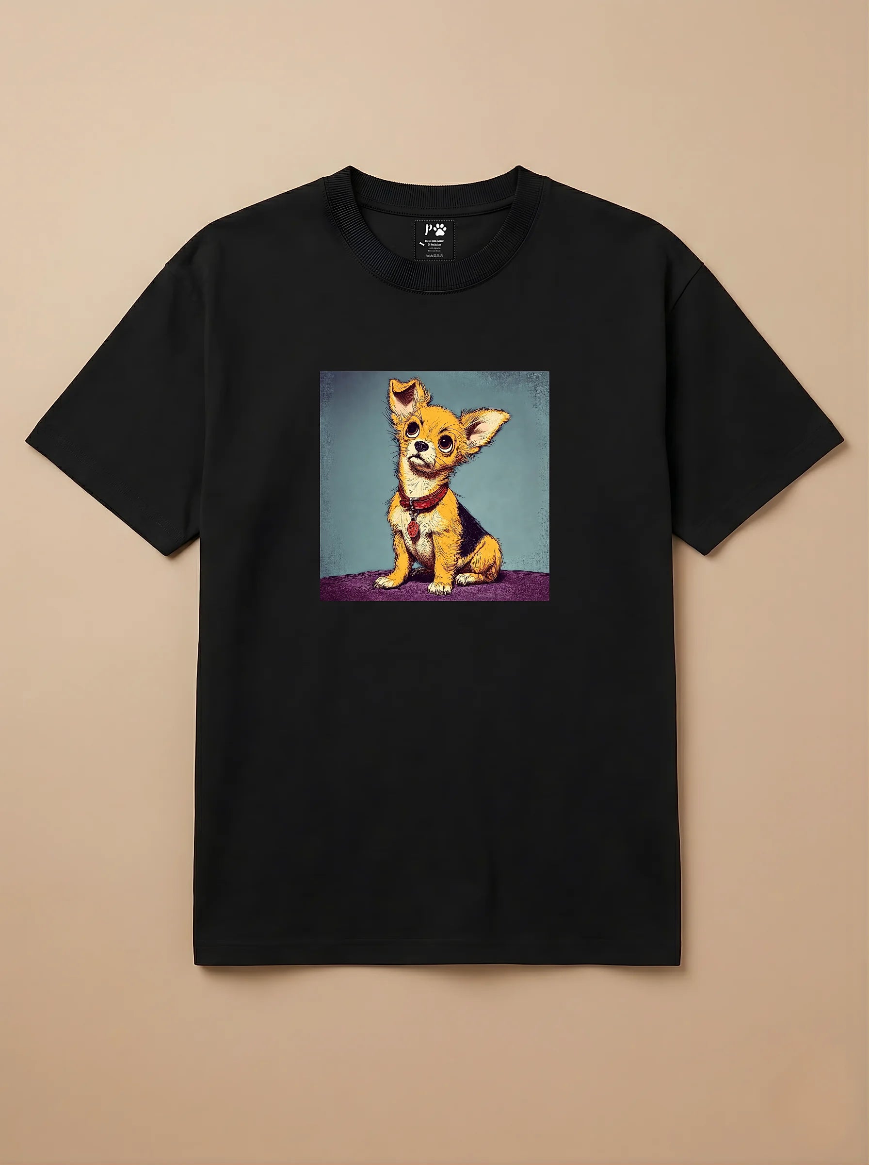 Camisa Desenho Clássico - Chihuahua
