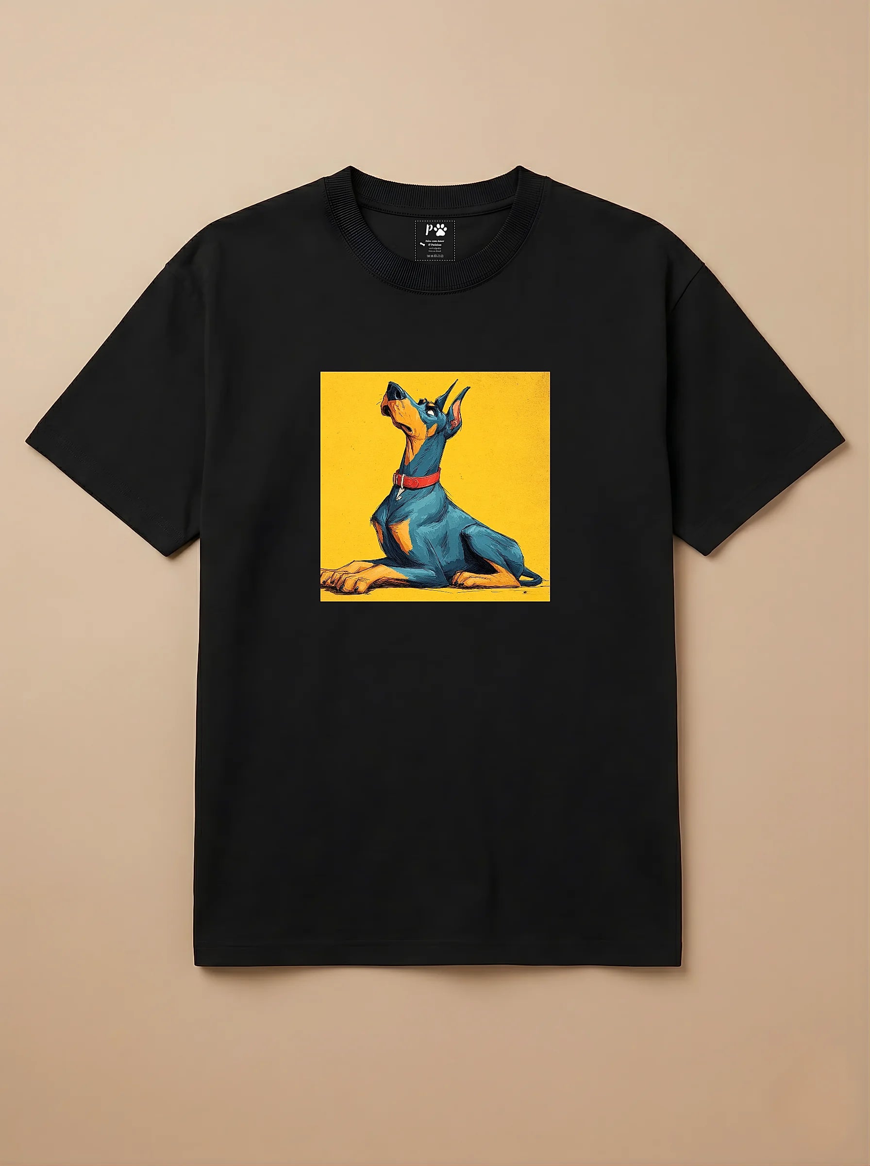 Camisa Desenho Clássico - Dobermann