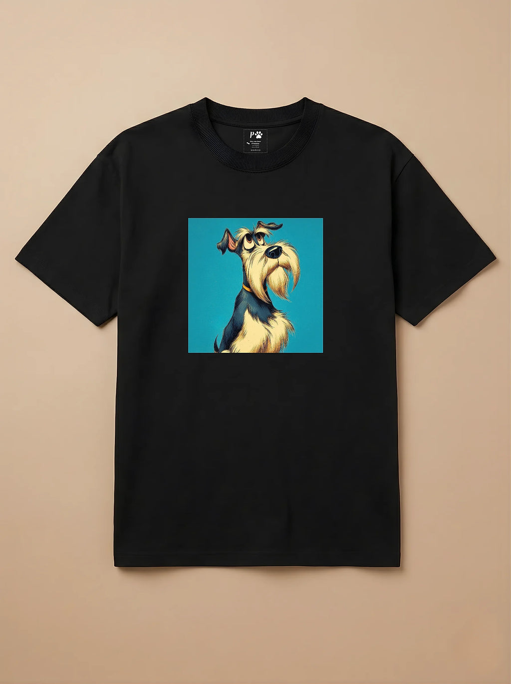 Camisa Desenho Clássico - Schnauzer