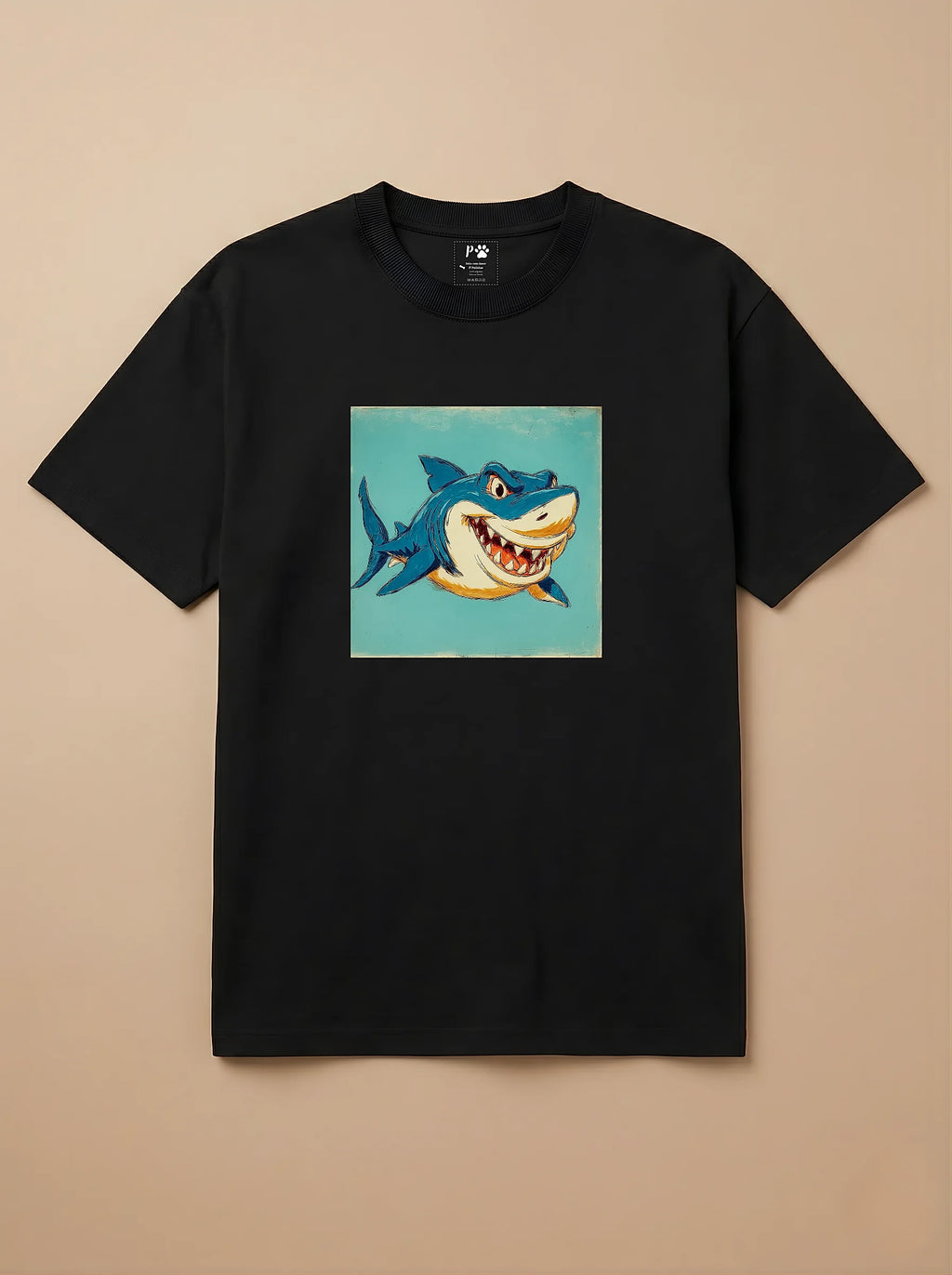 Camisa Desenho Clássico - Tubarão
