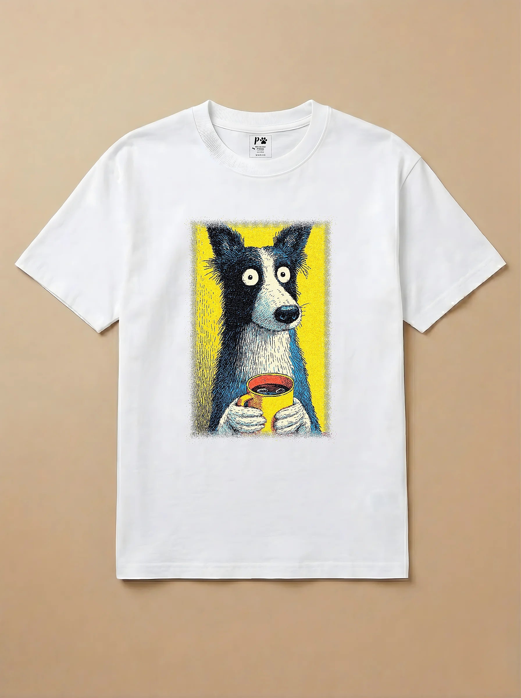 Camisa Drinks - Border Collie