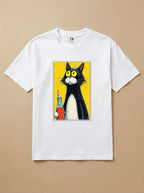 Camisa Drinks - Gato Frajola
