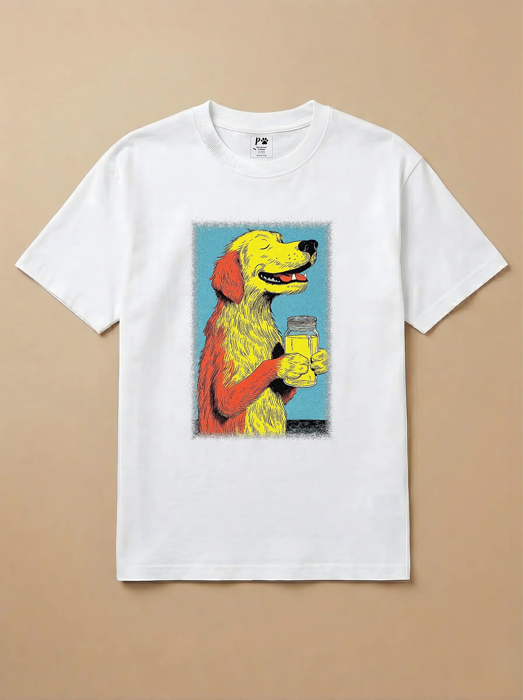 Camisa Drinks - Golden