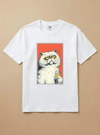 Camisa Drinks - Gato Persa