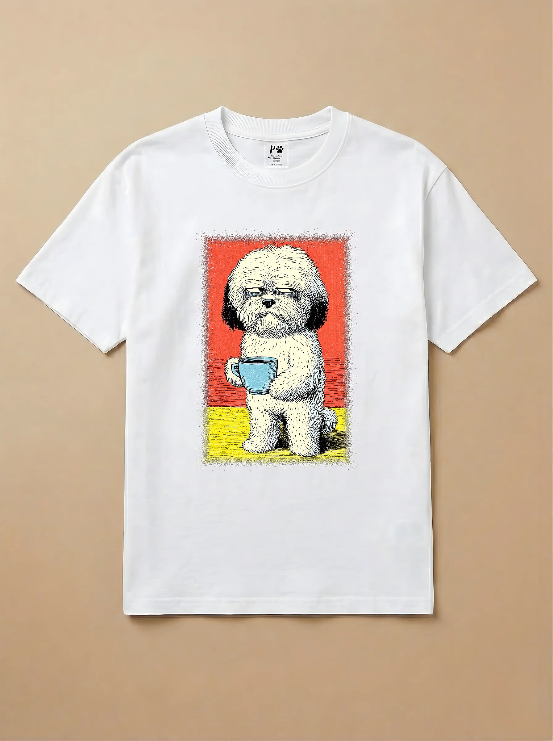 Camisa Drinks - Shih Tzu