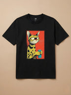 Camisa Drinks - Gato de Bengala