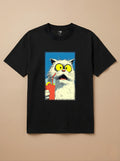 Camisa Drinks - Gato Branco