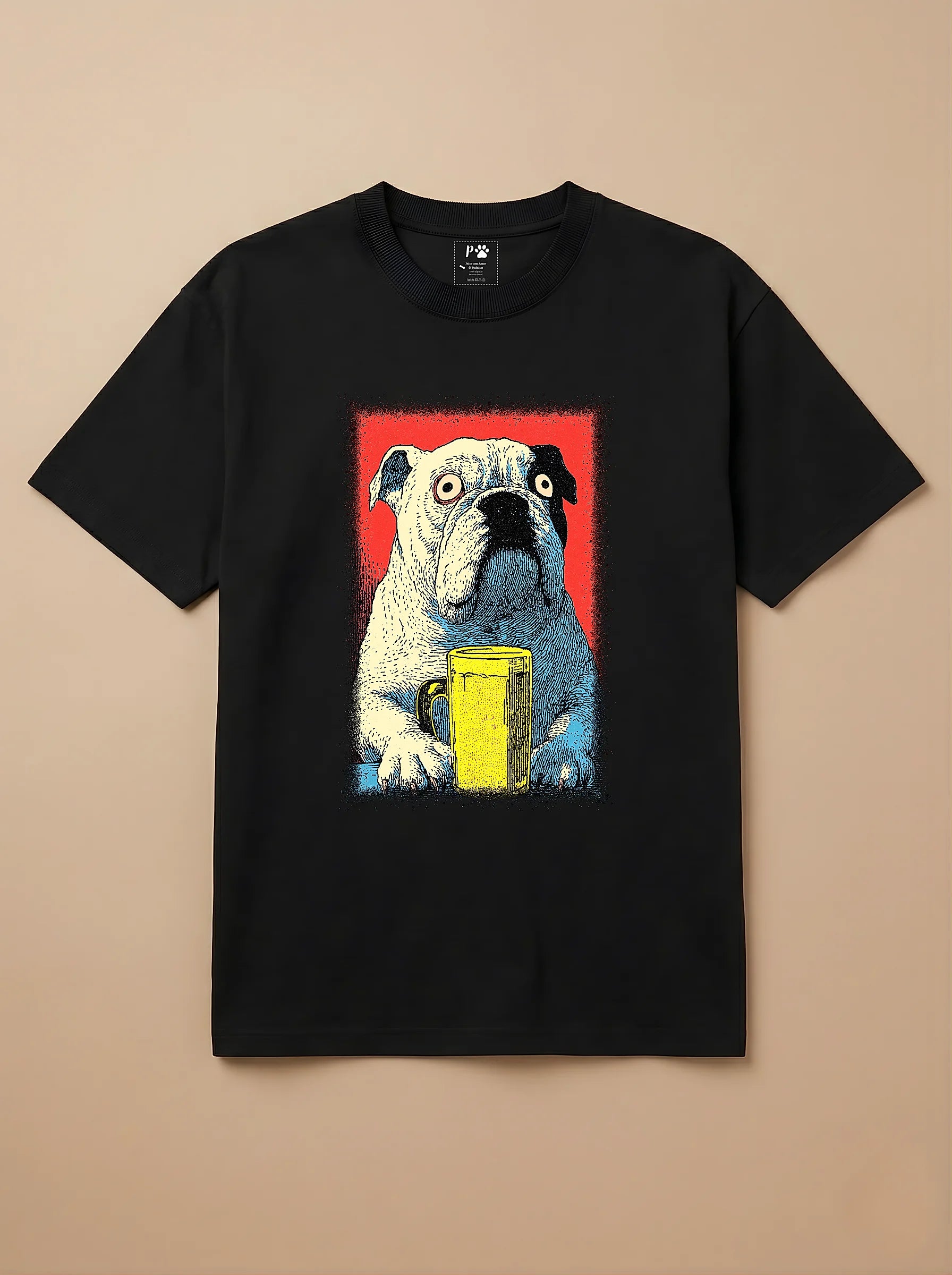 Camisa Drinks - Bulldog Inglês