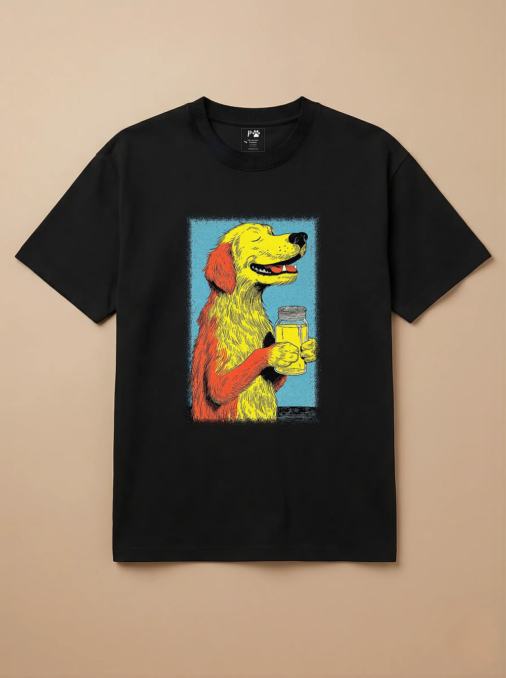 Camisa Drinks - Golden