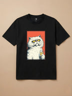 Camisa Drinks - Gato Persa