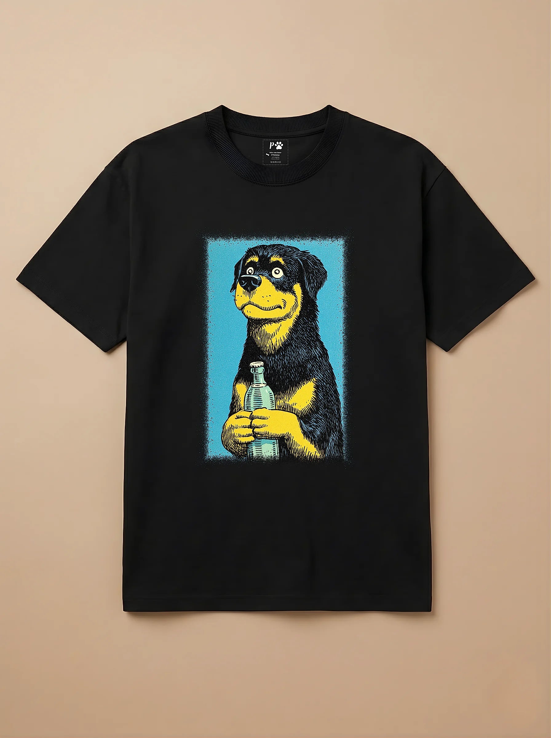 Camisa Drinks - Rottweiler