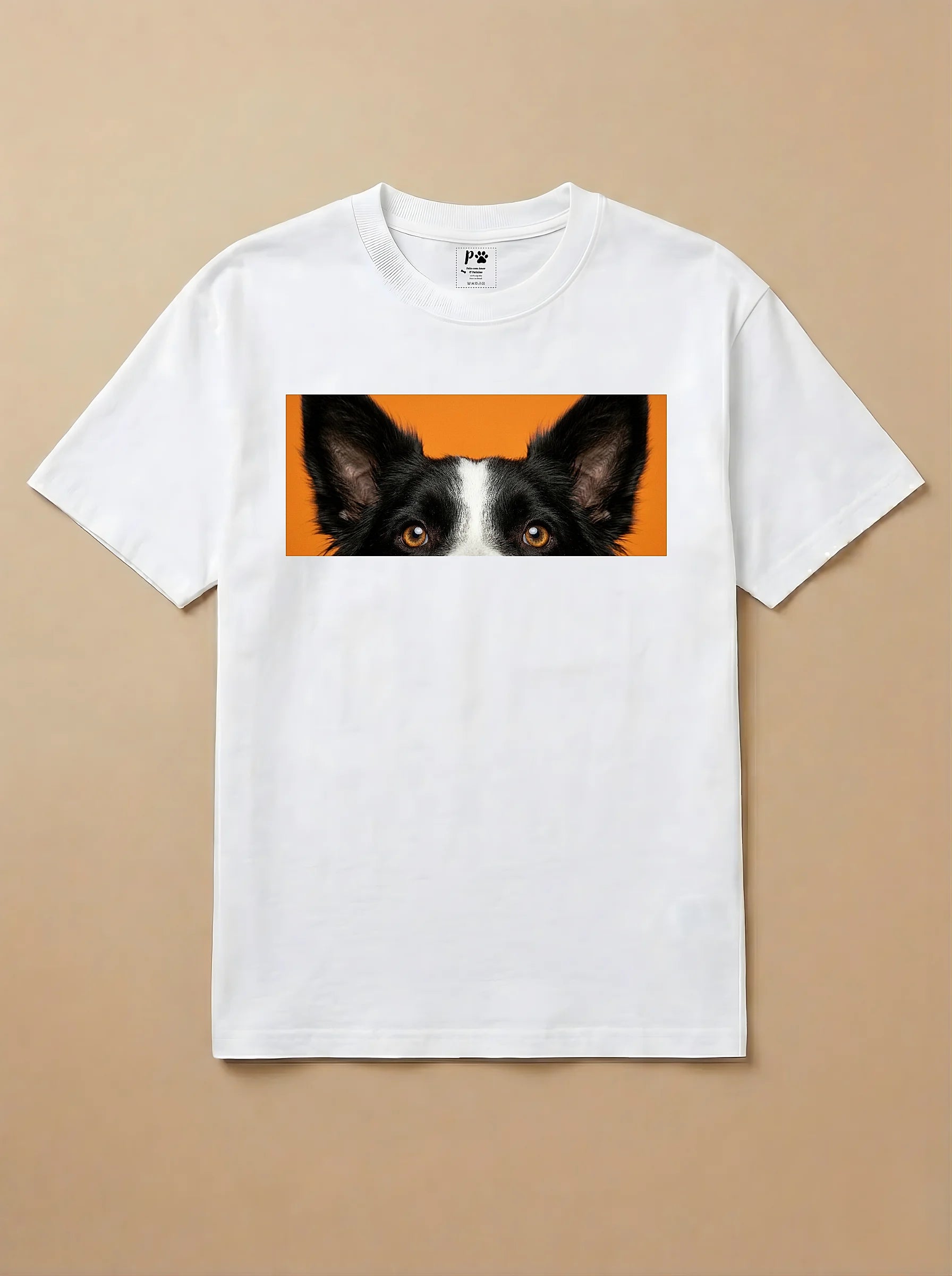 Camisa Pets Espiando - Border Collie