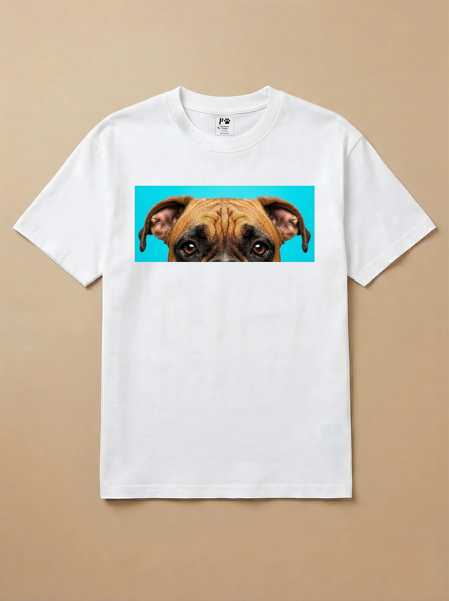 Camisa Pets Espiando - Boxer