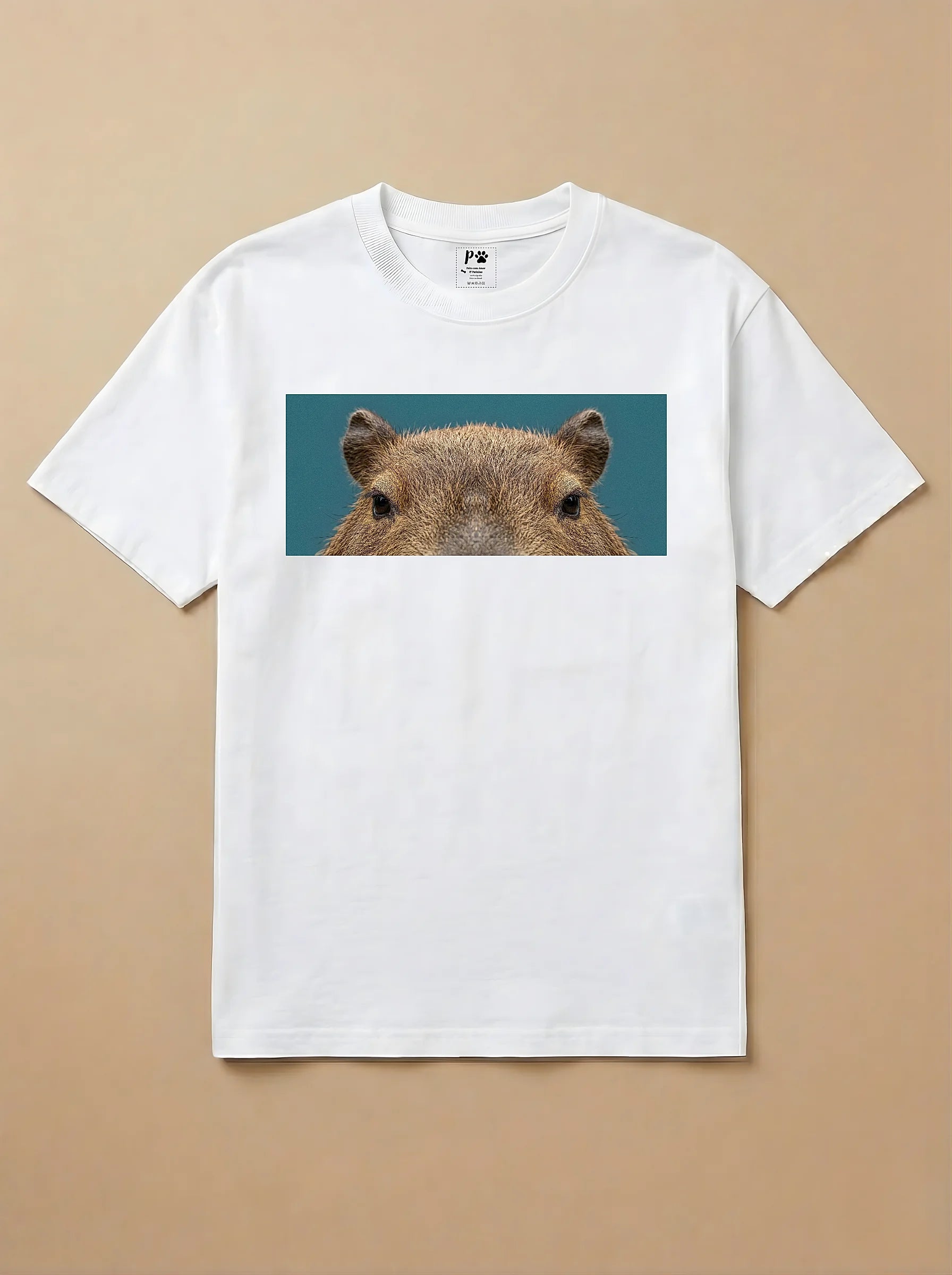 Camisa Pets Espiando - Capivara