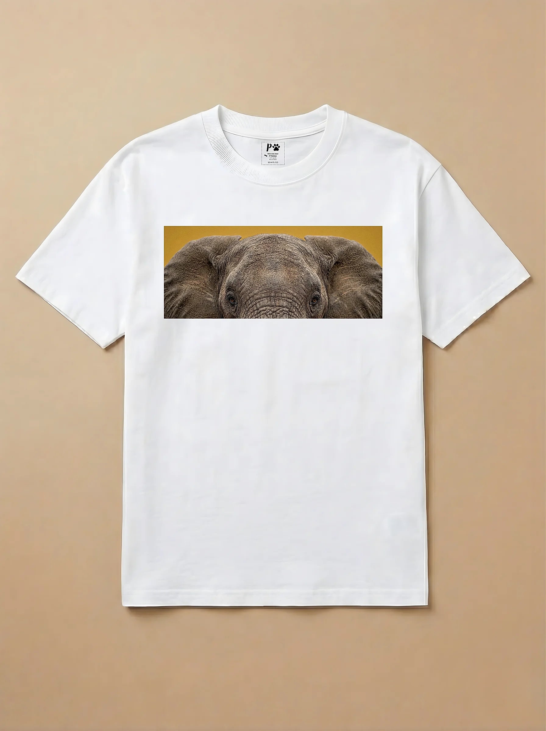 Camisa Pets Espiando - Elefante