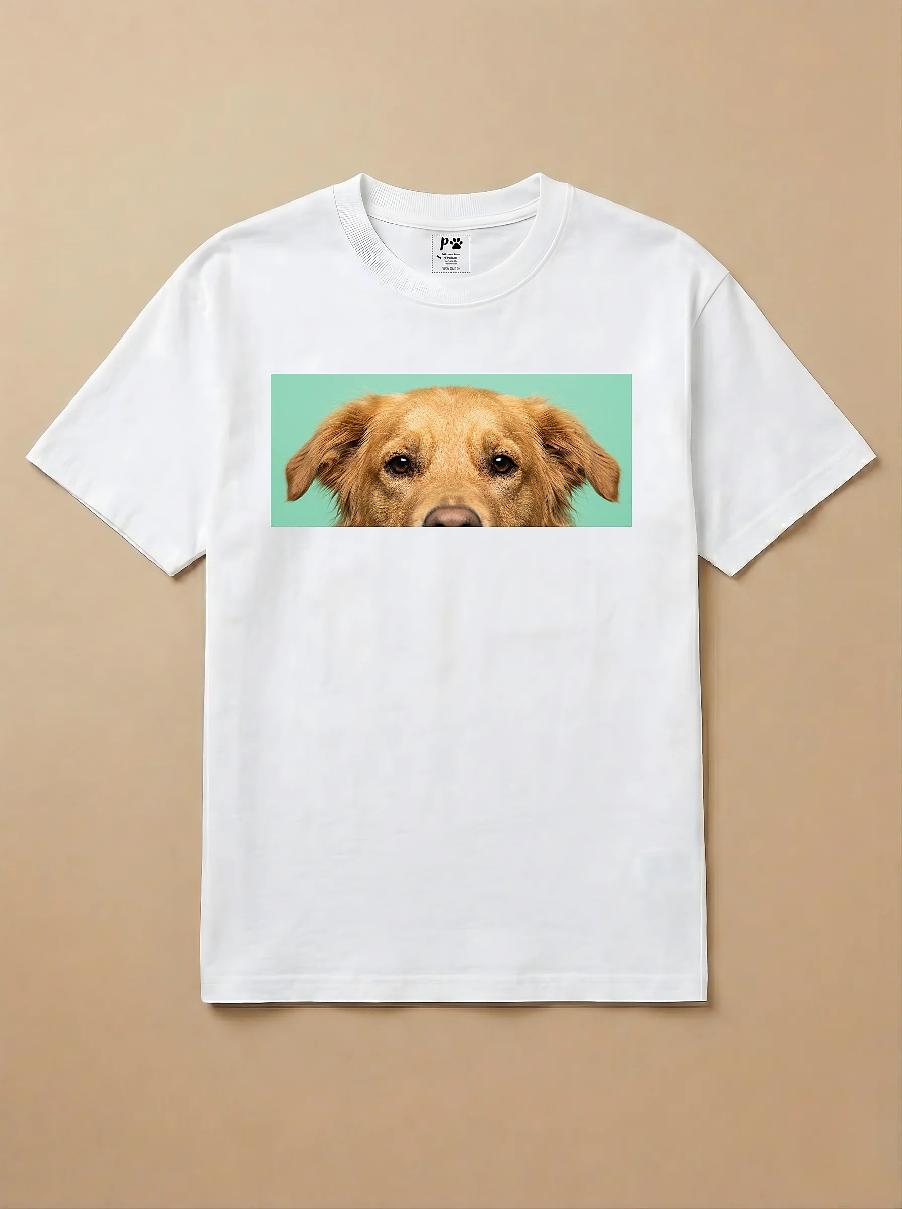 Camisa Pets Espiando - Golden