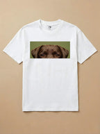 Camisa Pets Espiando - Labrador