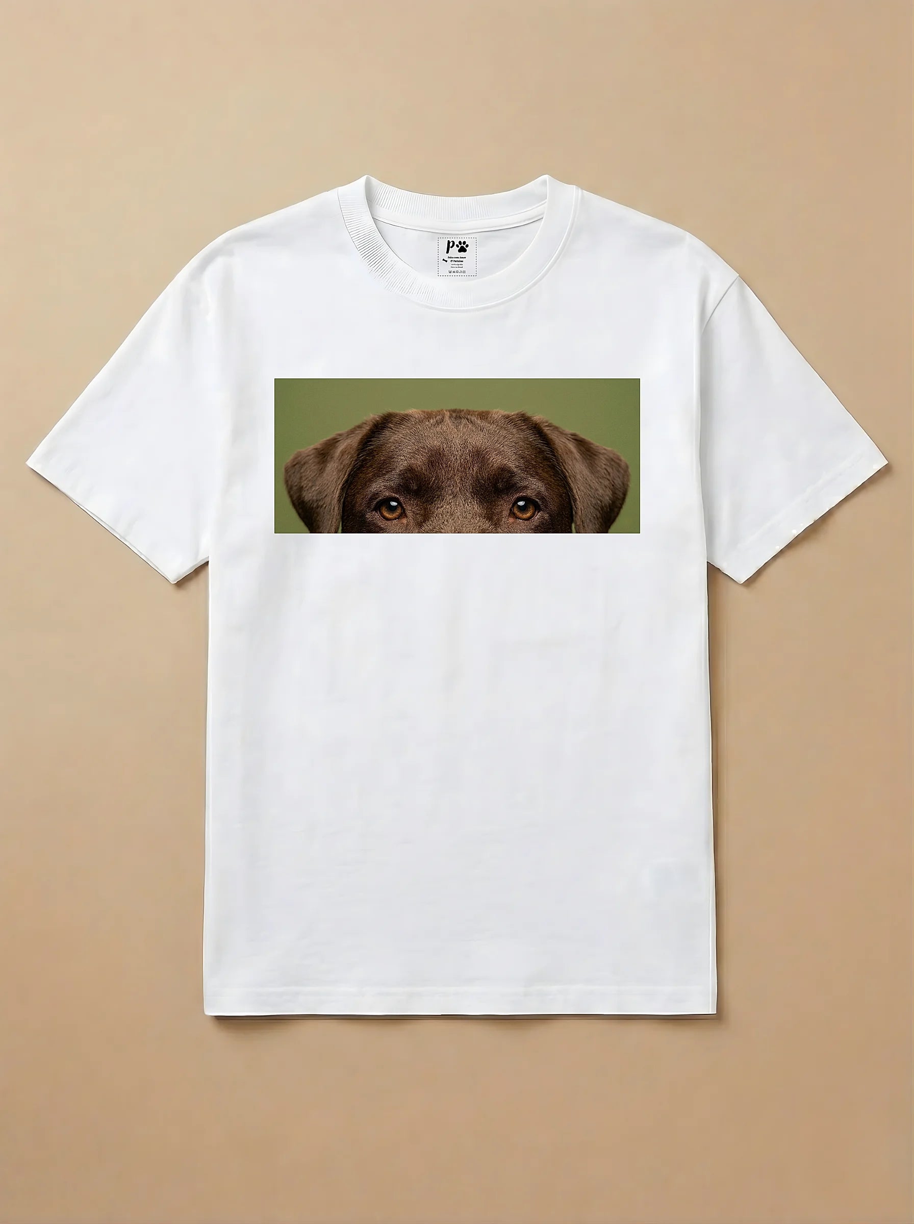 Camisa Pets Espiando - Labrador