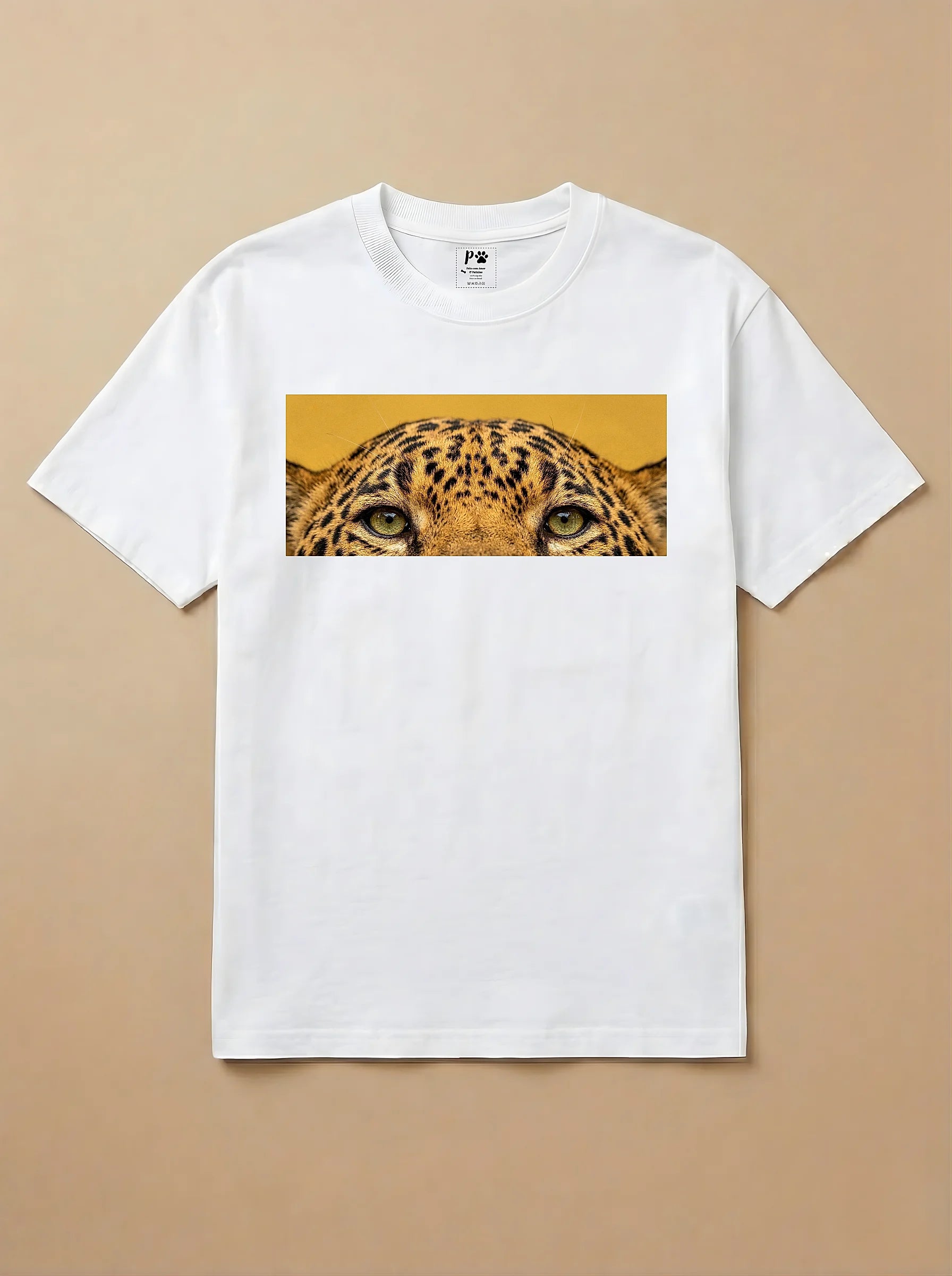 Camisa Pets Espiando - Onça Pintada