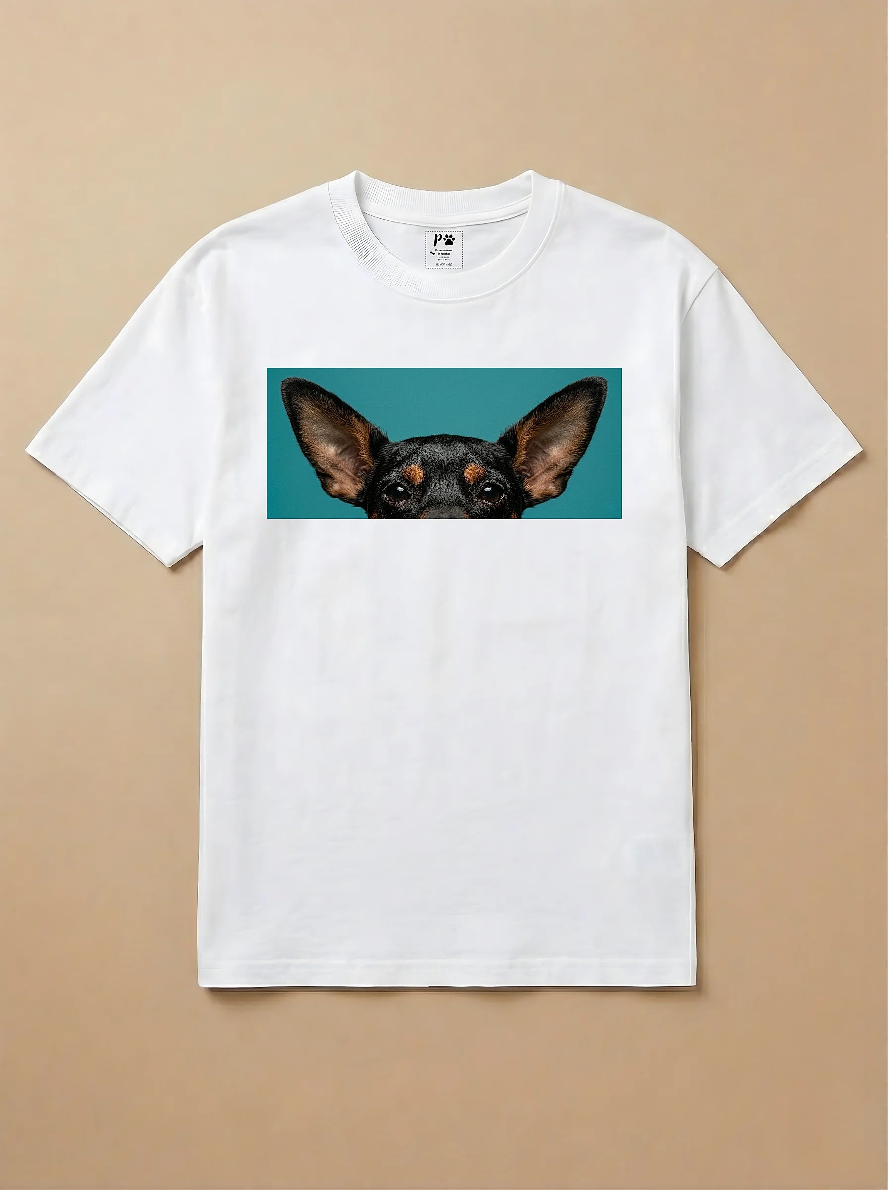 Camisa Pets Espiando - Pinscher