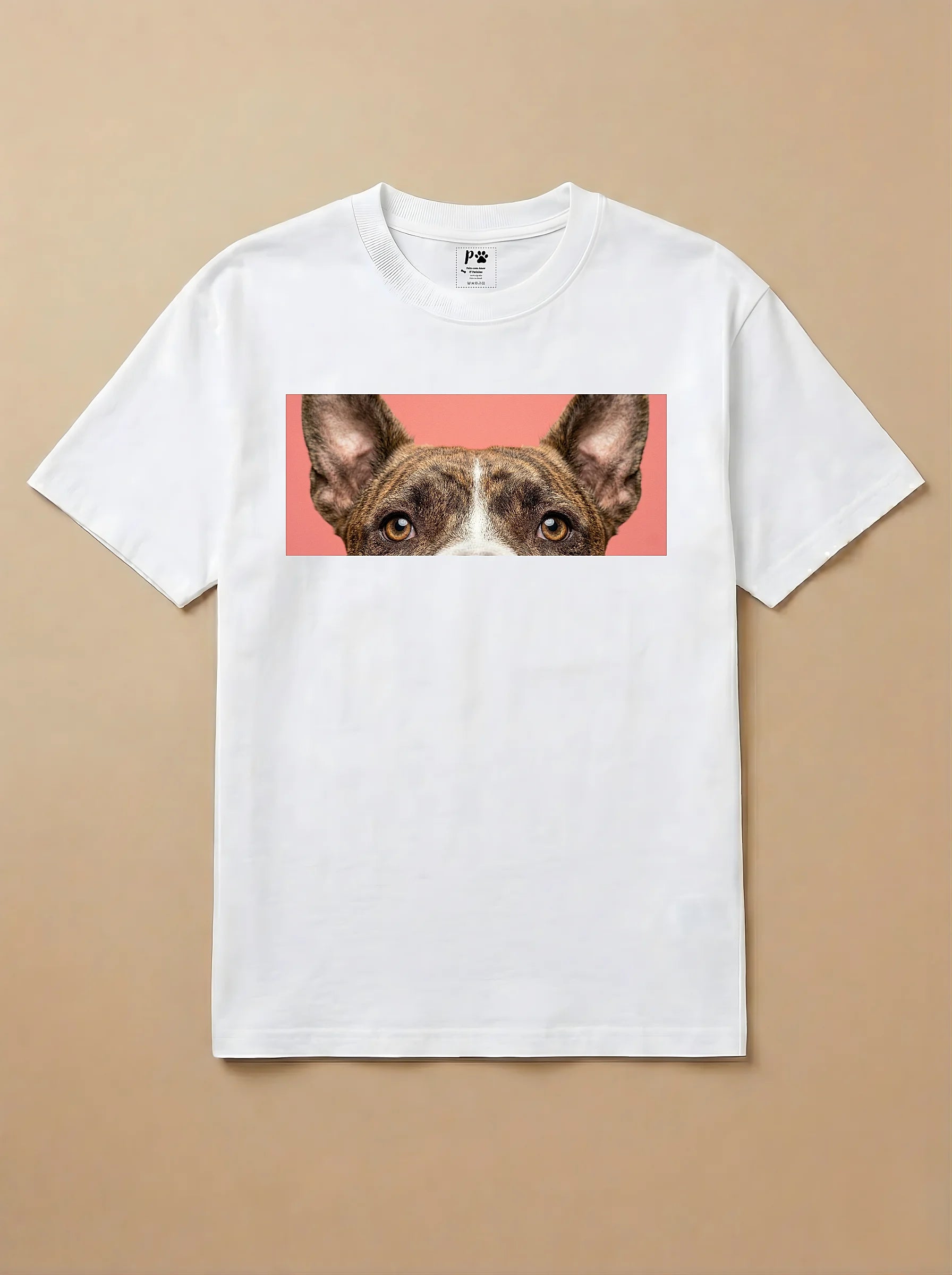 Camisa Pets Espiando - Pitbull