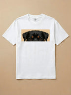 Camisa Pets Espiando - Rottweiler