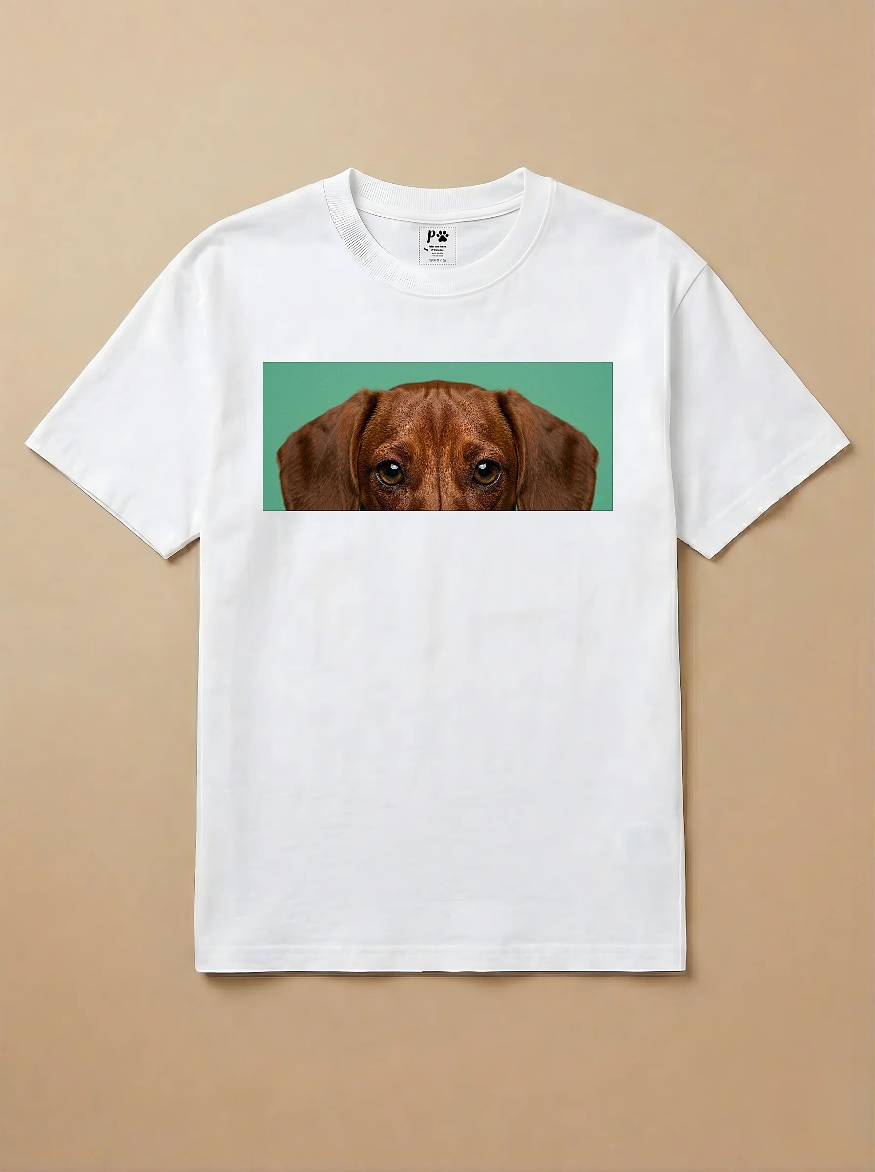 Camisa Pets Espiando - Salsicha