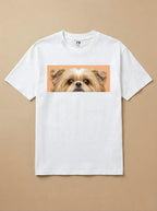 Camisa Pets Espiando - Shih Tzu