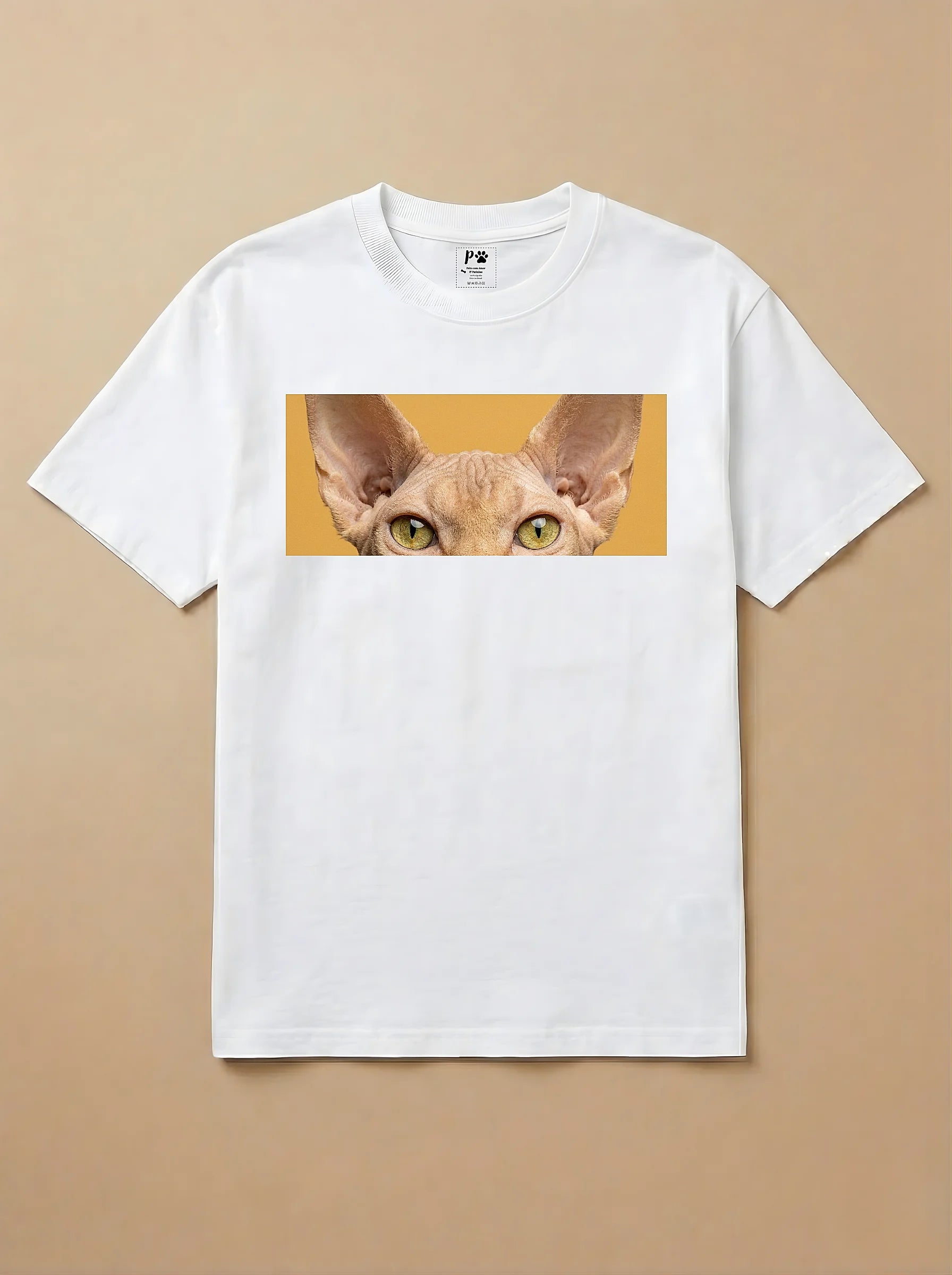 Camisa Pets Espiando - Sphynx