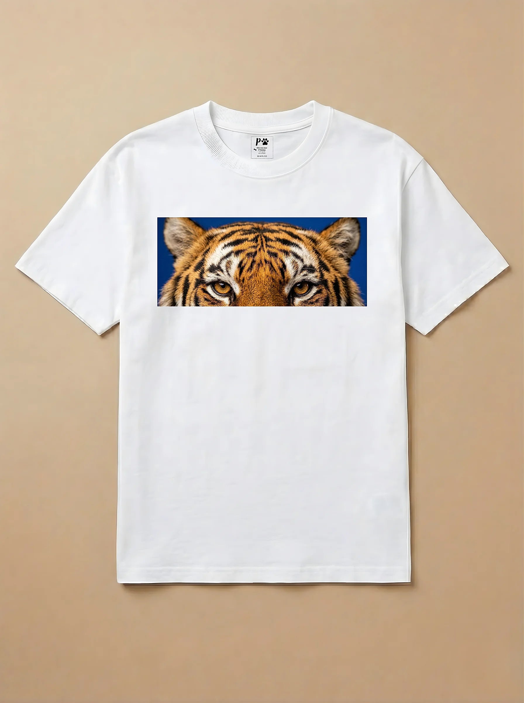 Camisa Pets Espiando - Tigre