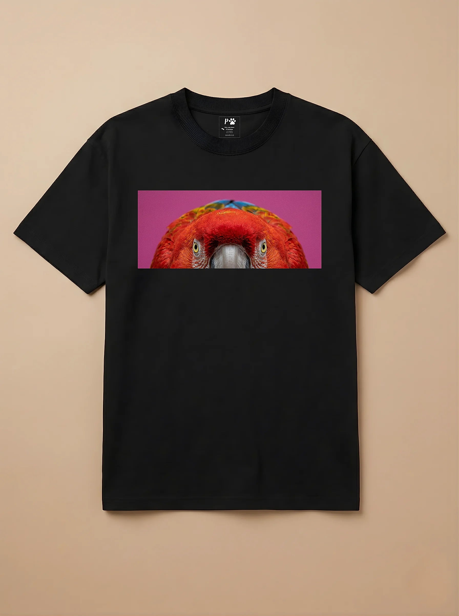 Camisa Pets Espiando - Arara