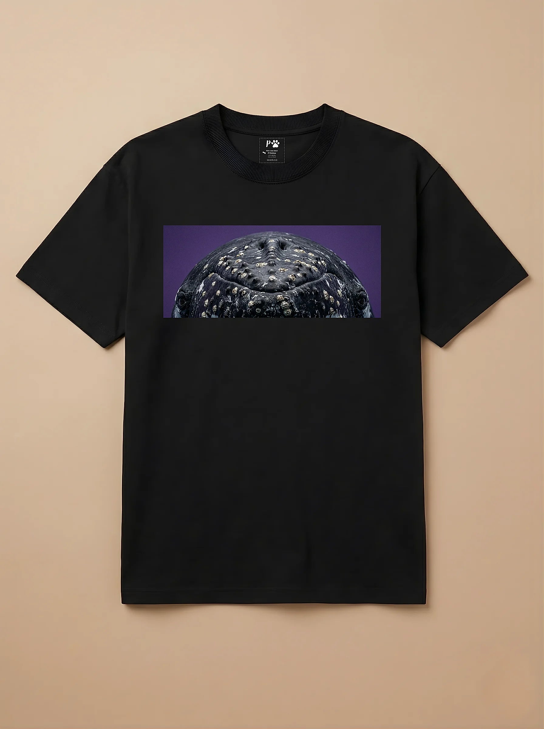 Camisa Pets Espiando - Baleia