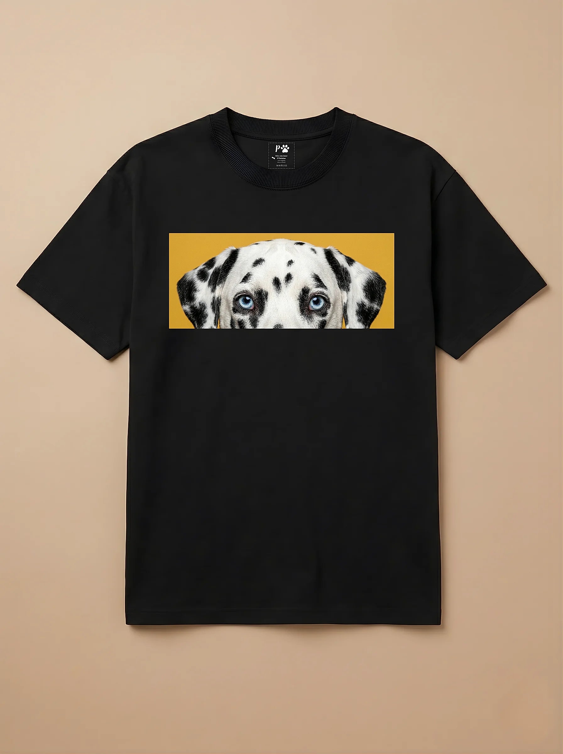 Camisa Pets Espiando - Dalmata
