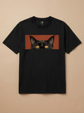 Camisa Pets Espiando - Maine Coon