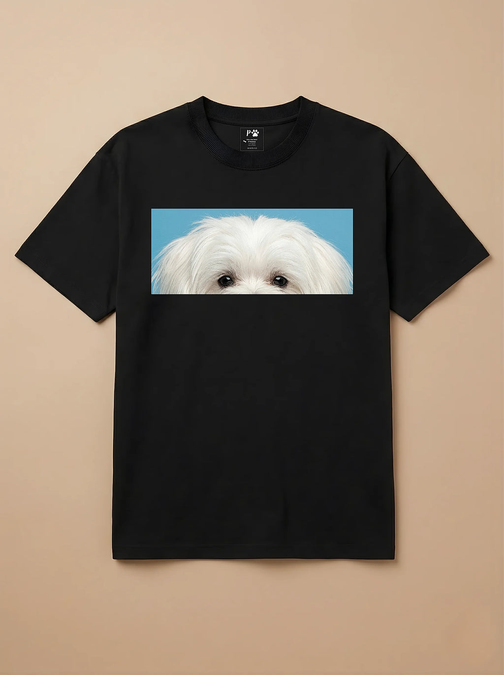 Camisa Pets Espiando - Maltês