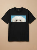 Camisa Pets Espiando - Maltês