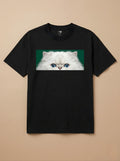 Camisa Pets Espiando - Gato Persa