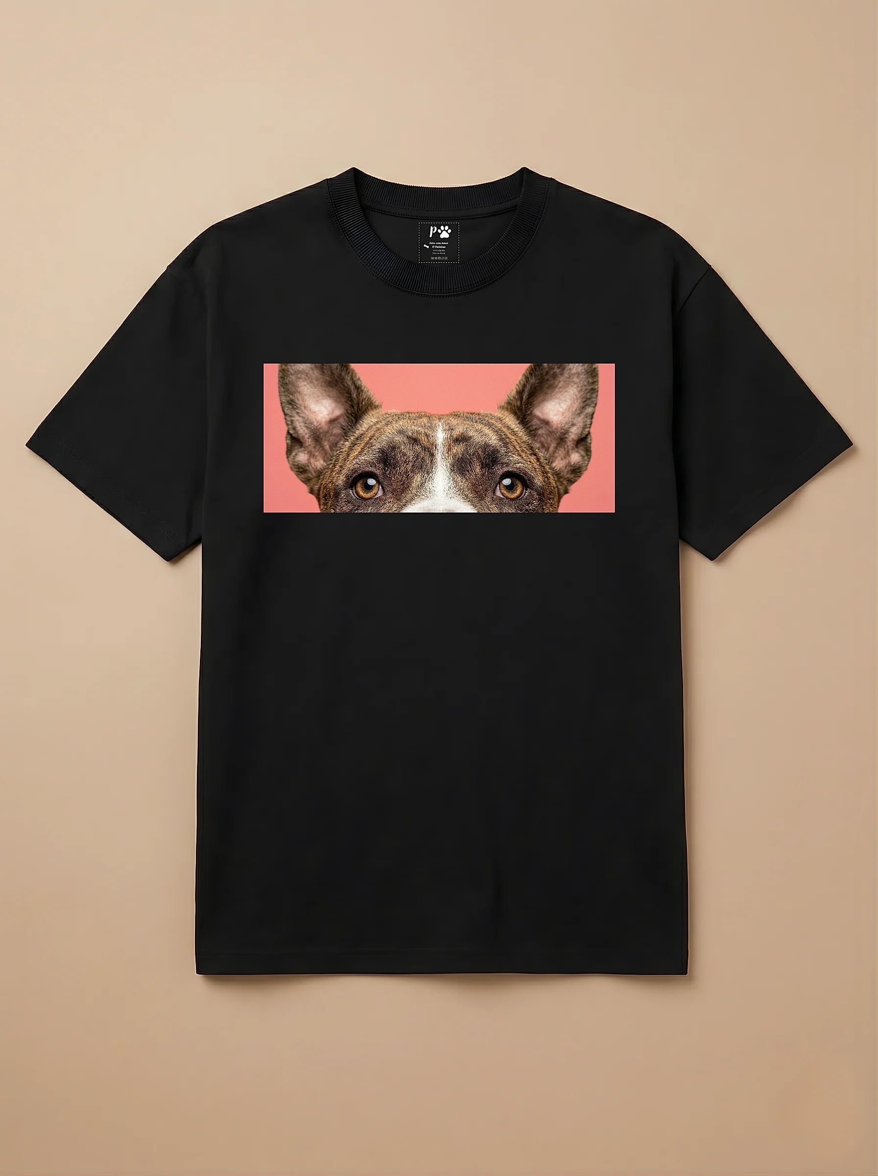 Camisa Pets Espiando - Pitbull
