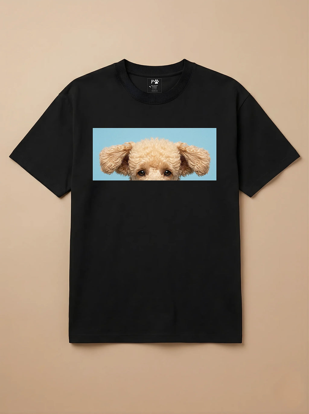 Camisa Pets Espiando - Poodle